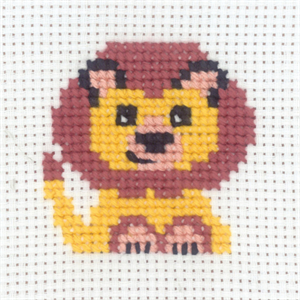 Broderi kit - løve