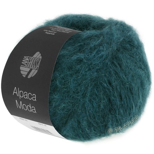 Alpaca moda alpakka og merinould - i smuk petrol