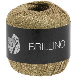 Brillino - effektgarn i smuk gylden karamel