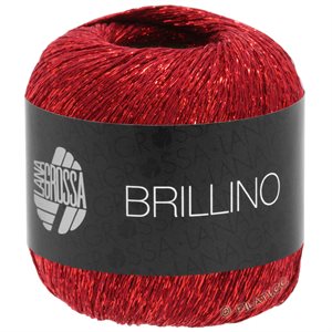 Brillino - effektgarn i lækker rød