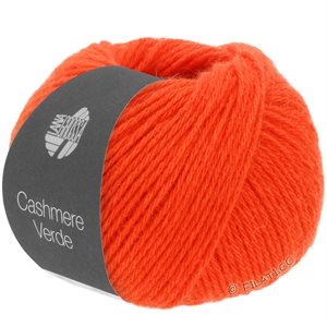 Cashmere verde 100% cashmere - intens orange