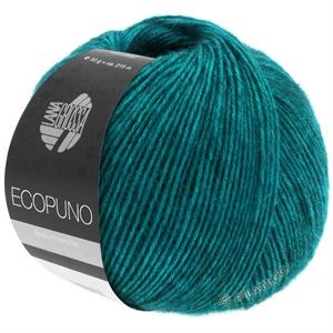 Ecopuno bomuld/uld - i en lækker petrol