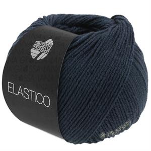 Elastico bomuld/polyester - i en dejlig midnatsblå