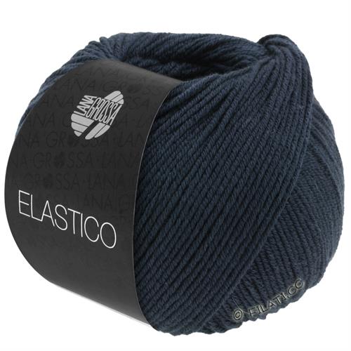 Elastico bomuld/polyester - i en dejlig midnatsblå
