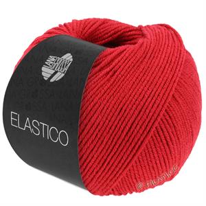 Elastico bomuld/polyester - i en dejlig mørk rød farve