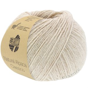 Natural alpaca og merinould - skøn beige