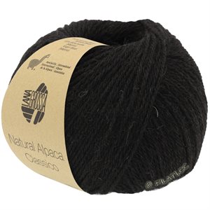 Natural alpaca og merinould - flot kaffebrun