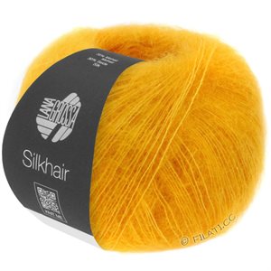 Silkhair super kidmohair og silke - æggeblomme gul