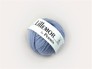 Lillemor by Permin 100% økologisk merinould - babyblå