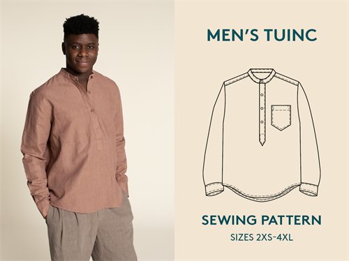 Wardrobe By Me snitmønster - Men\'s Tunic