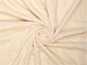Dobbelt gauze - ecru