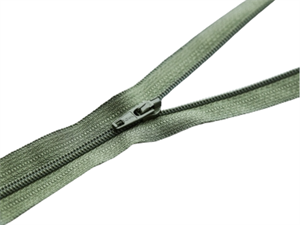 Spiral lynlås fra YKK - 18 cm, olive green