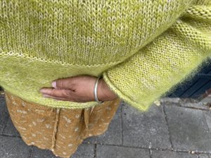 NORDISK OMVENDT strikkeopskrift - stor, lun og tyk sweater