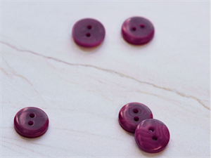 Corozo button fra mind the maker - orchid, 11 mm