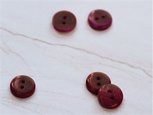 Corozo button fra mind the maker - russet, 11 mm