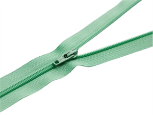Spiral lynlås fra YKK - 18 cm, sage green
