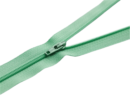 Spiral lynlås fra YKK - 18 cm, sage green