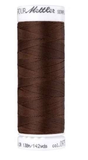 Seraflex tråd (elastisk) i chokoladebrun